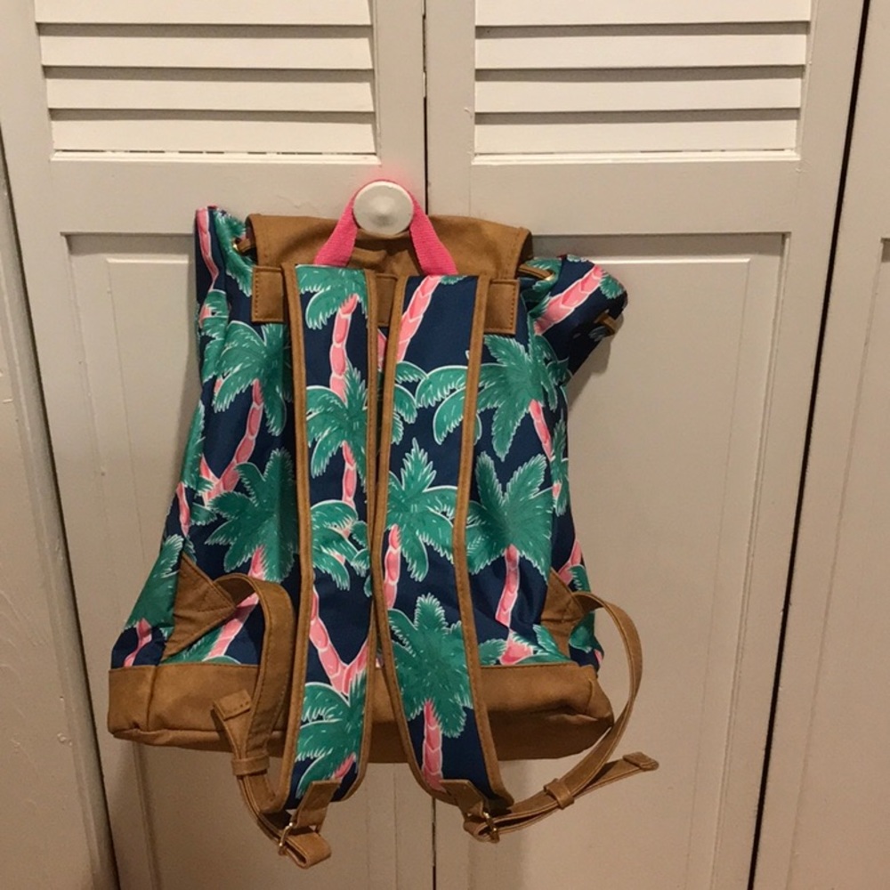 Simply Southern Palm Tree Backpack - Picture 2 of 4